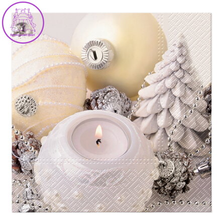 Ubrousky TaT 33x33cm Christmas white Ubrousky TaT 33x33cm Christmas white