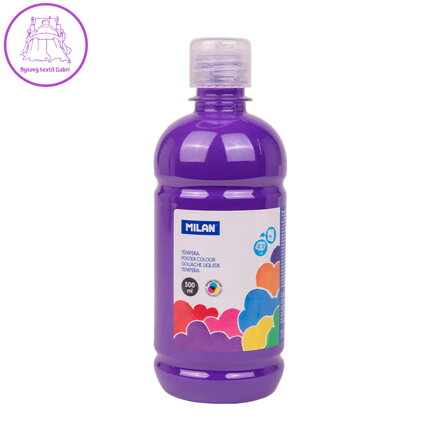 Barva temperová 500ml fialová