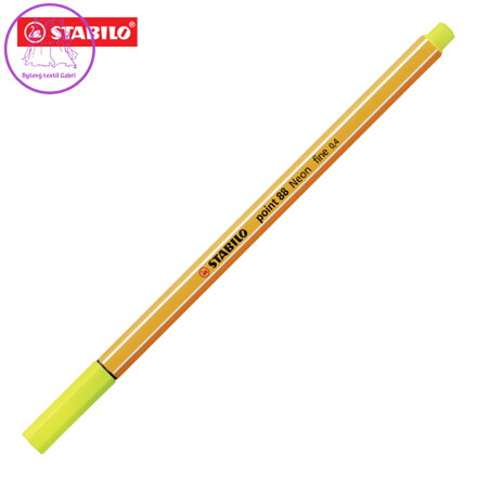 Liner STABILO point 88 neon žltý
