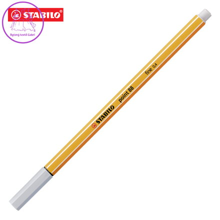 Liner STABILO point 88 světle šedý