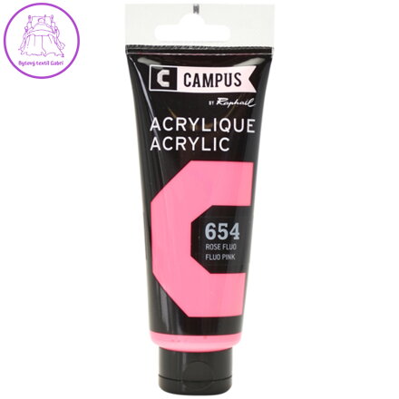 SE akryl farba Campus 100 ml Fluo Pink 654