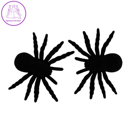 Dekorace pavouk Halloween 11 cm (2 ks)
