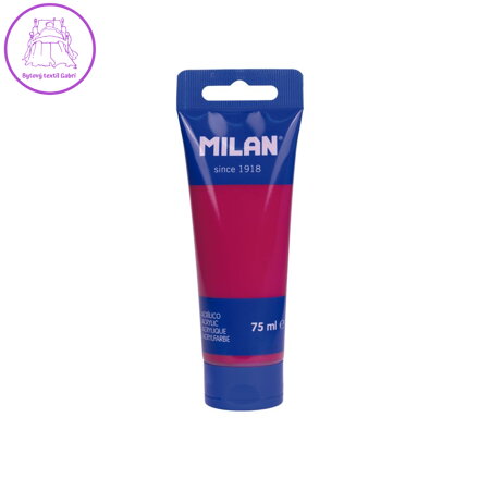 Barva akrylová MILAN 75 ml - purpurová