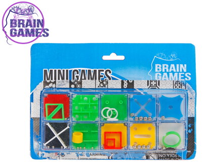 Brain Games sada hlavolamů 10ks na kartě