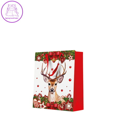 Dárková taška stredne velká - Red deer 20x10x25 cm Dárková taška stredne velká - Red deer 20x10x25 cm