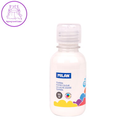 Barva temperová 125ml bílá