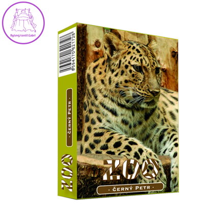 Karty hracie - 2v1 Čierny Peter a Pexeso - ZOO
