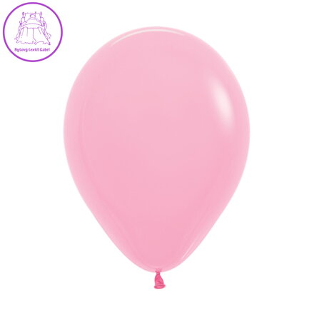 Balón Solid 25 cm, ružový /100ks/