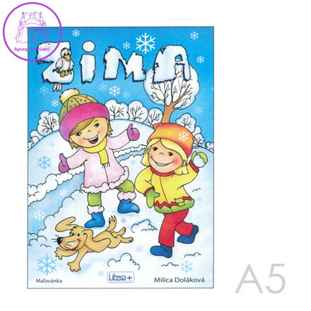 Omalovánka A5 Litera - Zima