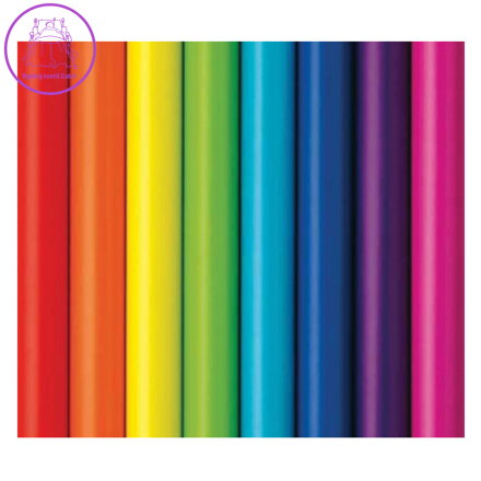 Papír dárkový 2 m x 70 cm, v roli Uni Colours Mix