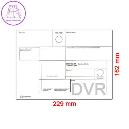 Obálky C5 STRIP 162x229 mm do vlastních rukou, 1000 ks
