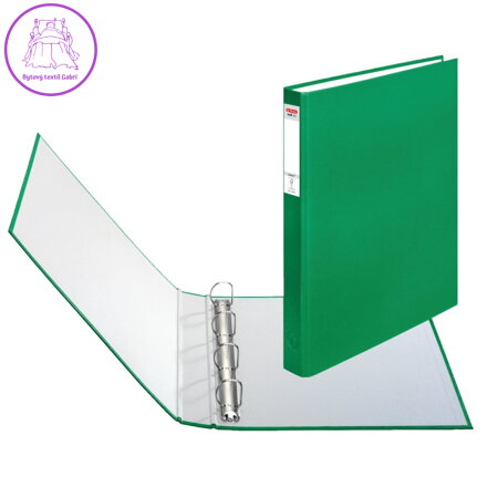 Pořadač kroužkový Herlitz A4 (4-kroužkový) 2,5 cm zelený