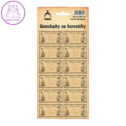 Samolepky na kořenky - koŕení světa