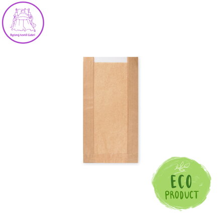 Sáčky papírové s okénkem - pečivo malé