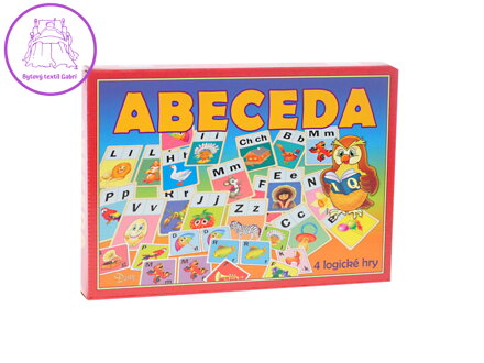 Společenská hra logická Abeceda v krabičce