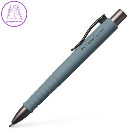 Pero kuličkové Faber-Castell Poly Ball XB Urban - šedá