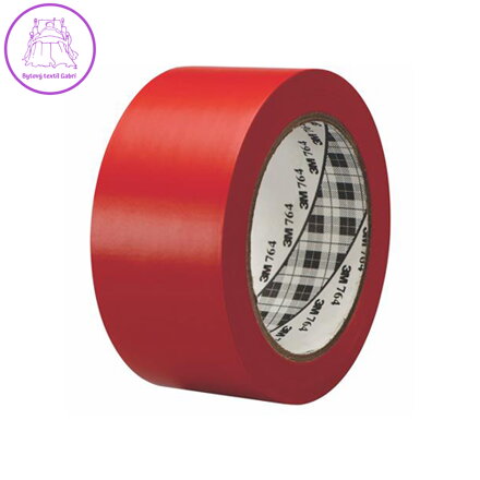 Označovací páska, 50 mm x 33 m, 3M, červená