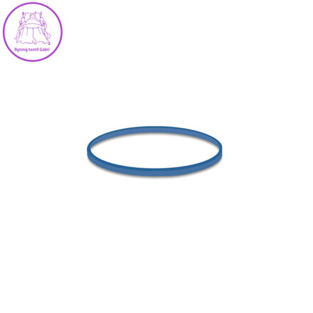 Gumičky modré tenké (1 mm, O 2 cm) [1 kg]