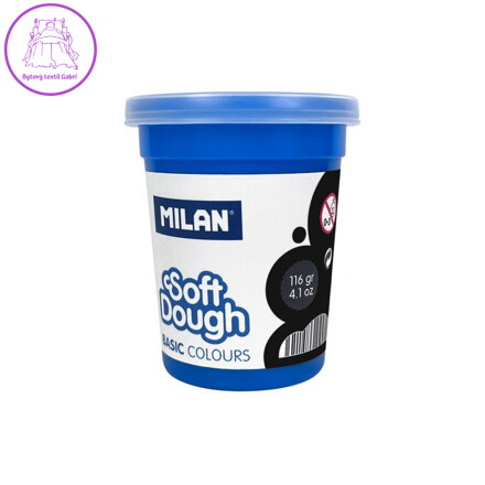 Plastelína MILAN Soft Dough čierna 116g /1ks