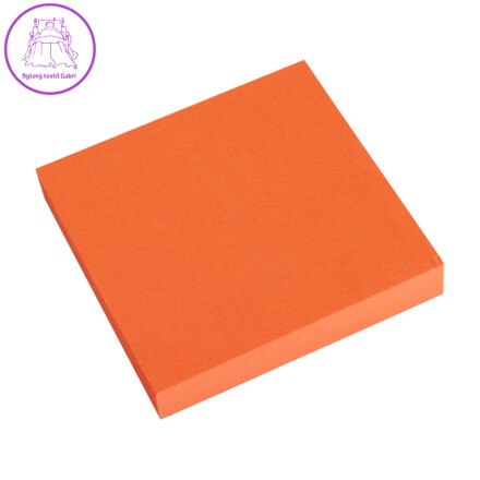 Blok lepicí NEON 76 x 76 mm oranž