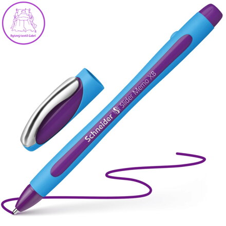 Gelové pero Schneider Slider Memo XB violet