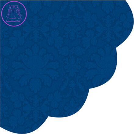 Ubrousky PAW R 32 cm Inspiration Perforated Blue