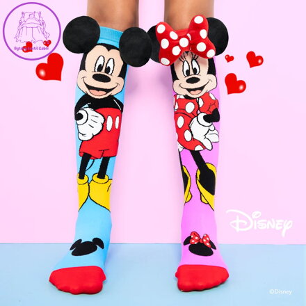 Podkolenky dětské/dospělý - Mickie & Minnie