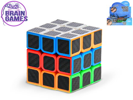 Brain Games hlavolam kostka 5,5x5,5cm v síťce 12ks v DBX