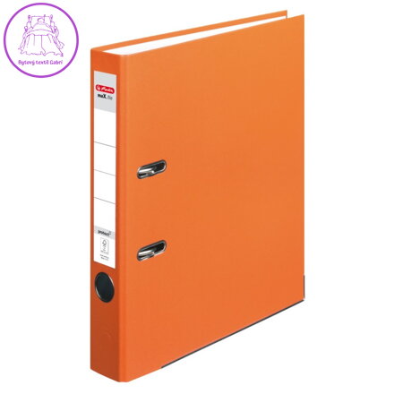 Pořadač pákový Herlitz A4 50 mm oranžový