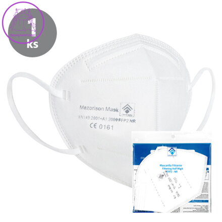 Ochranný respirátor CE0161 FFP2 NR - hygienicky balený po 1 ks