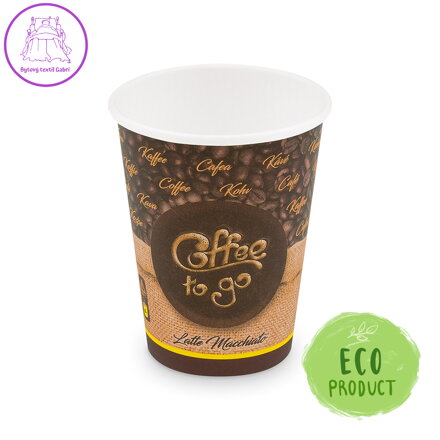 Pohár papírový "Coffee to go" 420 ml M (50 ks)