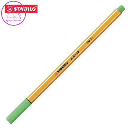 Liner STABILO point 88 světle zelený