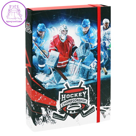 Box na sešity A4 Jumbo MAX - Hockey