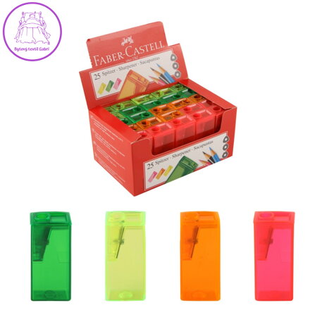 Ořezávátko Faber-Castell 125 FLV se zásobníkem 25