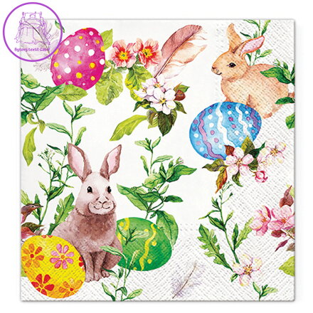Obrúsky TaT 33x33cm Boho Easter