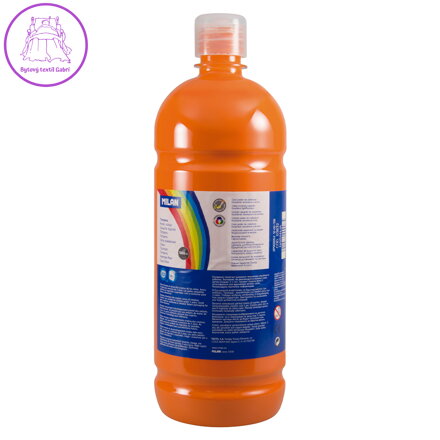 Barva temperová 1000ml oranžová