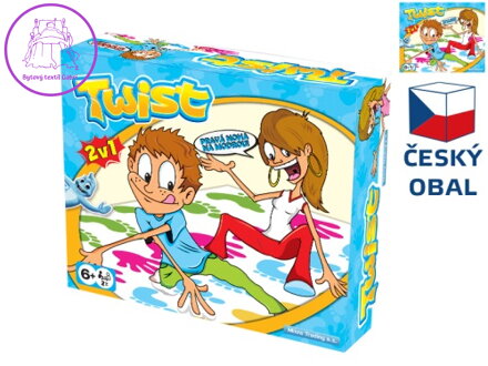 Společenská hra Twist  6+ v krabičce Společenská hra Twist  6+ v krabičce