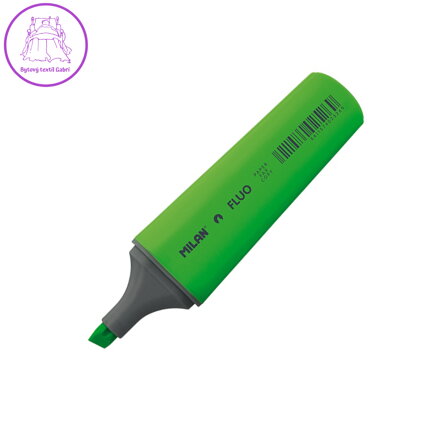 Zvýrazňovač MILAN Fluo Marker - zelený