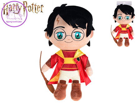 Harry Potter plyšový 31cm stojící v Famfrpál obleku 0m+ na kartě
