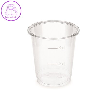 Pohárik (PLA) číry Ø48mm 2cl/4cl [40 ks]