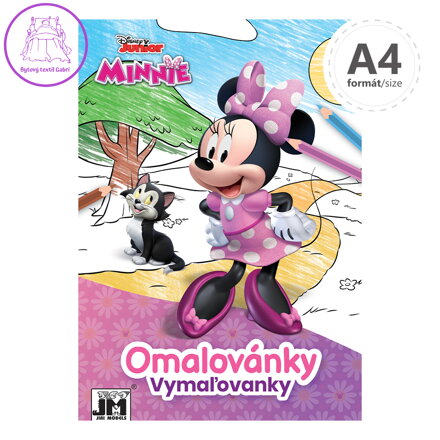 Omalovánka JM A4 Minnie