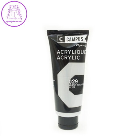 SE akryl barva Campus 100 ml Silver