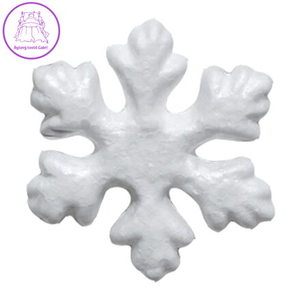 Vločka polystyrenová 20 cm