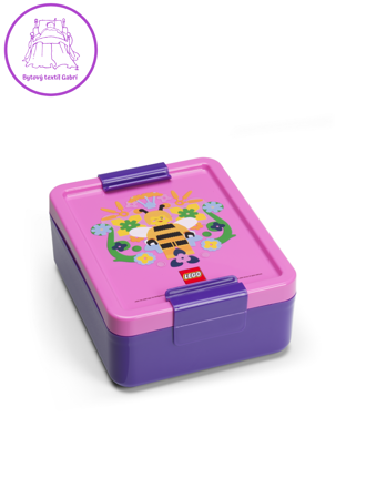 LEGO Bee box na svačinu - fialová