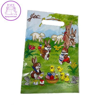 Sáčky - velikonoční zajíci 275x360 mm, 1 ks