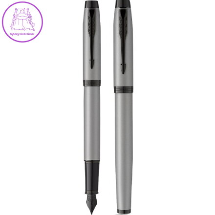 Pero plnící PARKER IM Achromatic Grey BT -F-