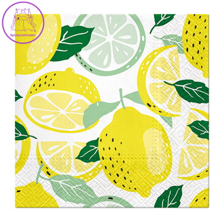 Obrúsky PAW L 33x33cm Tasty Lemons