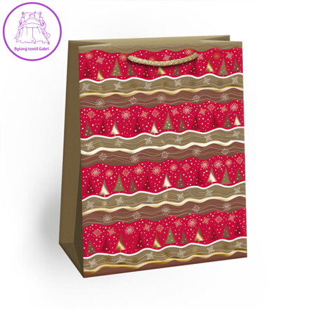 Dárková taška vánoční T8 Lux