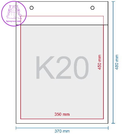 Obálka bublinková K20, 370 x 480 mm (350 x 470)