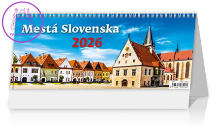Tabulkový kalendář 2026 Města Slovenska Tabulkový kalendář 2026 Města Slovenska